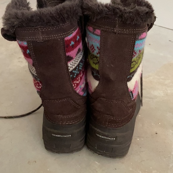 NorthFace brown winter boots - Picture 5 of 6